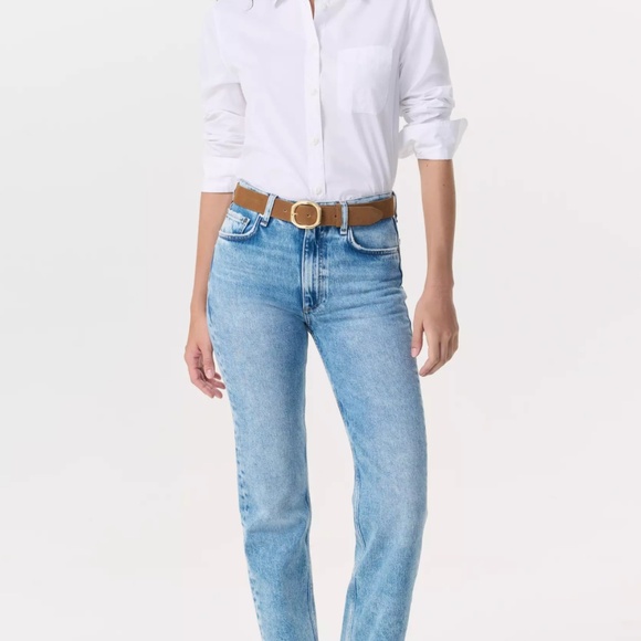 NWT Rag & Bone Maxine Button Down Shirt Size L - Picture 1 of 12